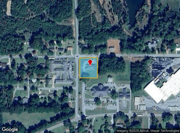  502 Hospital St, Lafayette, AL Parcel Map