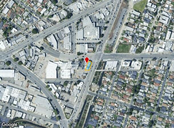  5830 Adams Blvd, Culver City, CA Parcel Map