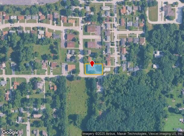  2080 E Rand St, Hobart, IN Parcel Map