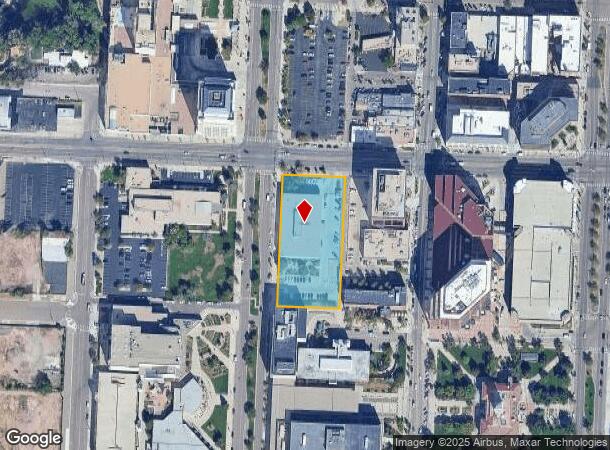 111 S Cascade Ave, Colorado Springs, CO Parcel Map