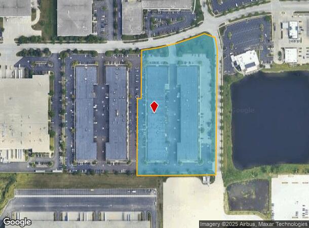 2511 Technology Dr, Elgin, IL Parcel Map