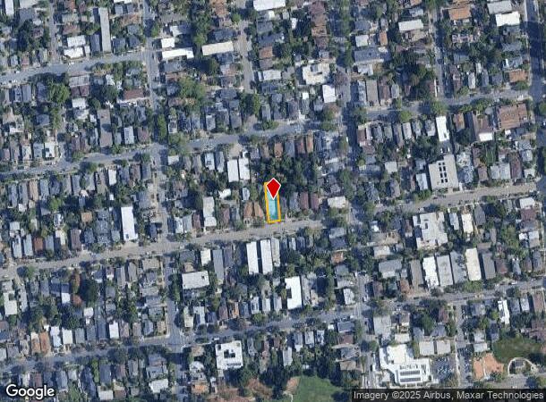 1825 Francisco St, Berkeley, CA Parcel Map