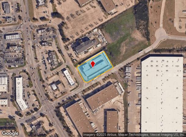  4311 Communications Dr, Dallas, TX Parcel Map