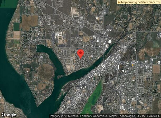  401 S Canterbury Ln, Moses Lake, WA Parcel Map