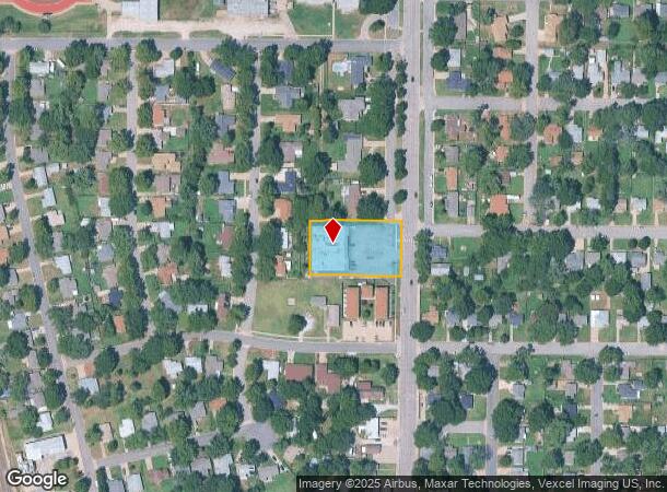 613 N 2Nd Ave, Mulvane, KS Parcel Map