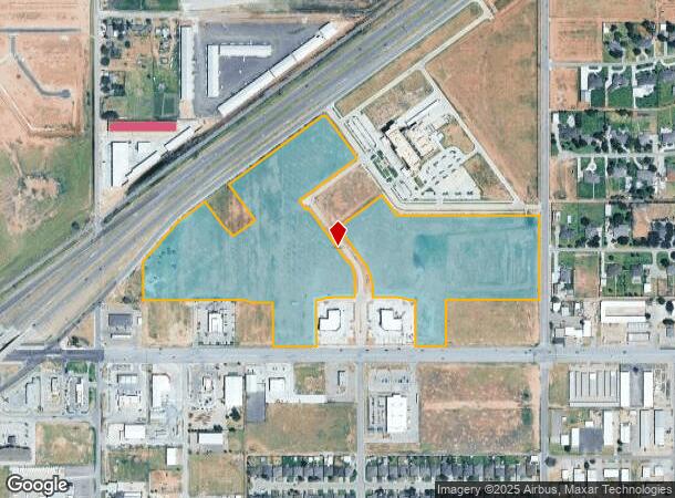  Marsha Sharp Fwy, Lubbock, TX Parcel Map