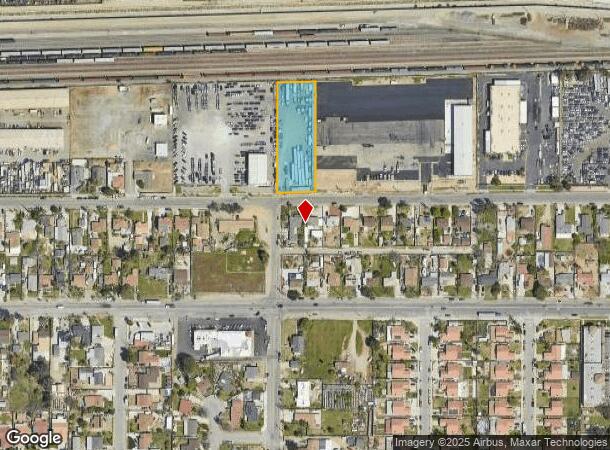  15102 Ceres Ave, Fontana, CA Parcel Map