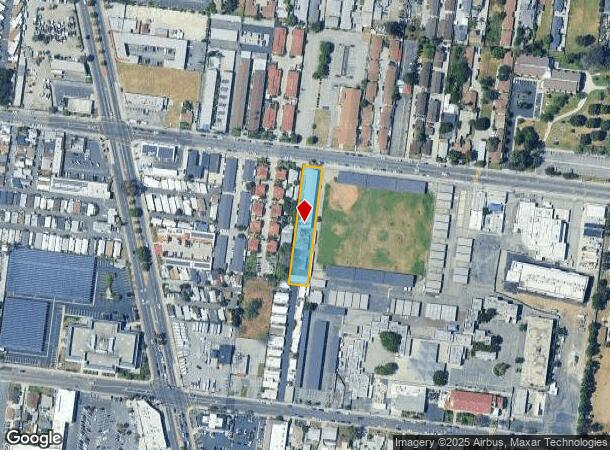 4660 Clara St, Cudahy, CA Parcel Map