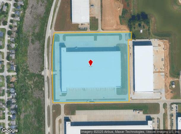 13600 John F Kennedy Blvd, Houston, TX Parcel Map