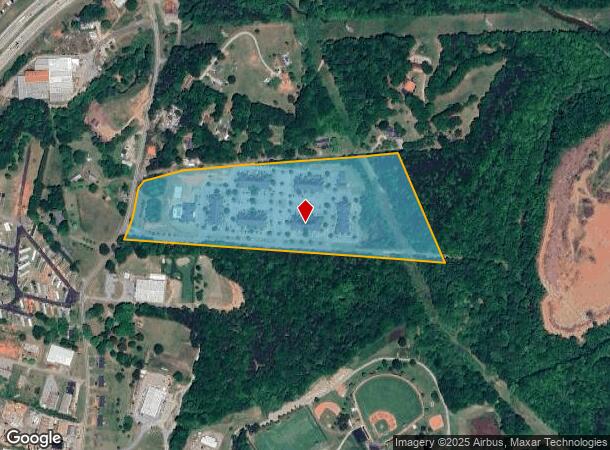  101 Samara St, Spartanburg, SC Parcel Map