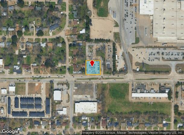  2009 E Abram St, Arlington, TX Parcel Map