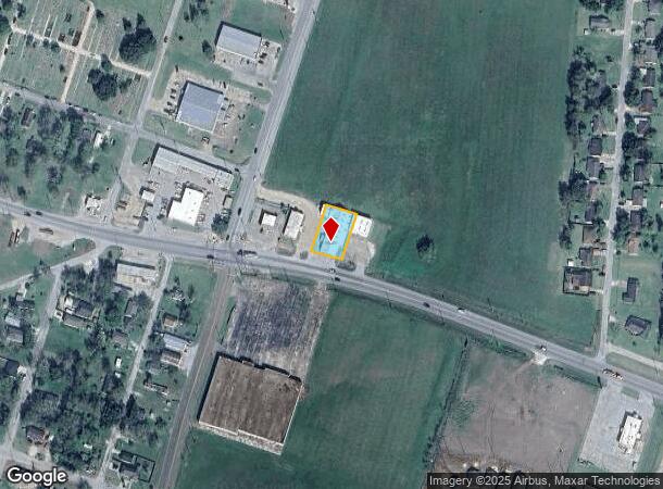 1119 E Milam St, Wharton, TX Parcel Map
