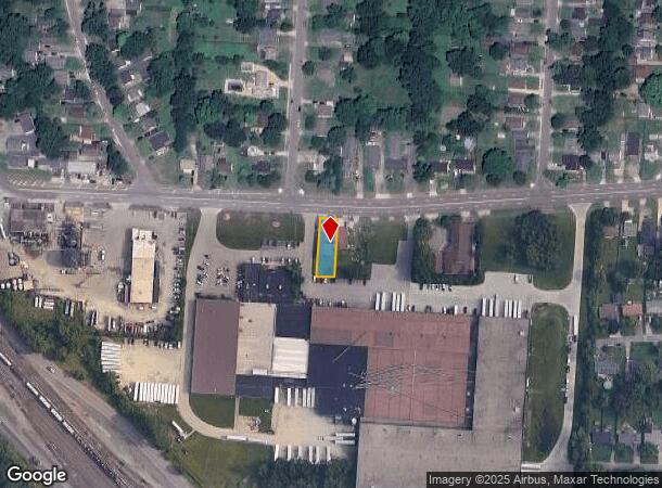  2902 Lefferson Rd, Middletown, OH Parcel Map