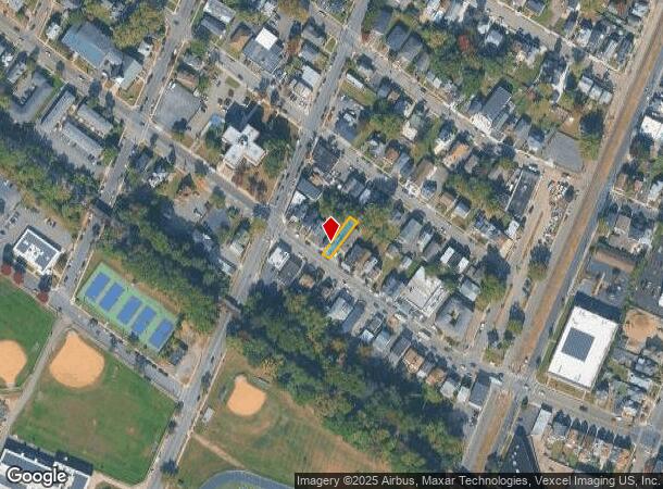 206 Central Ave, Hackensack, NJ Parcel Map