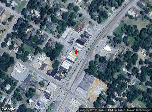  534 Calhoun St, Johnston, SC Parcel Map
