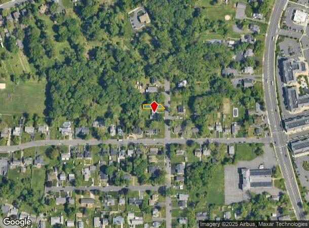 165 Broad Ave, Ewing, NJ Parcel Map