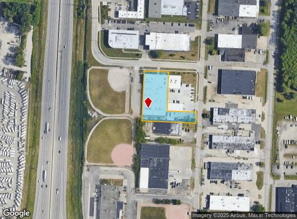  40800 Executive Dr, Harrison Township, MI Parcel Map