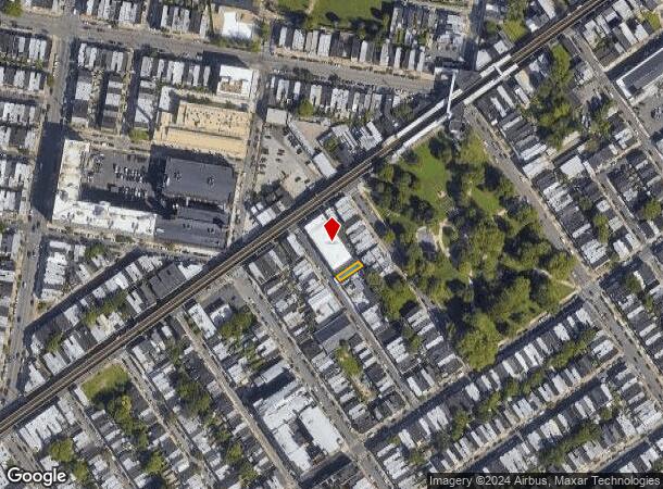  1809 E Russell St, Philadelphia, PA Parcel Map