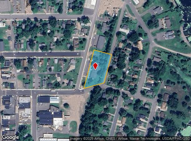  1440 Arcade Ave, Cumberland, WI Parcel Map