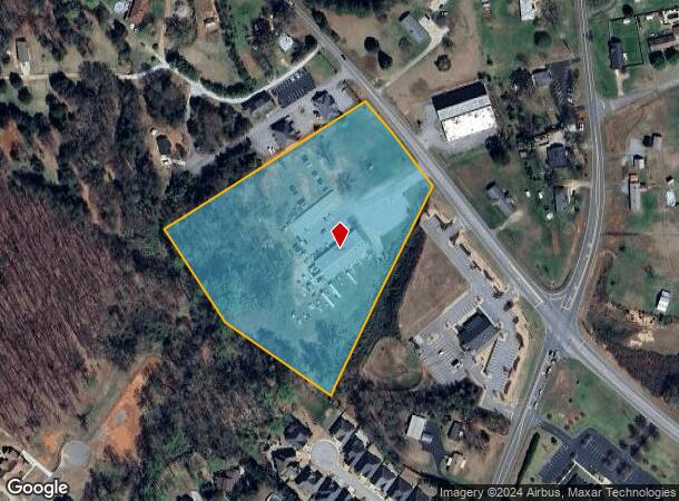  1020 Powdersville Rd, Easley, SC Parcel Map