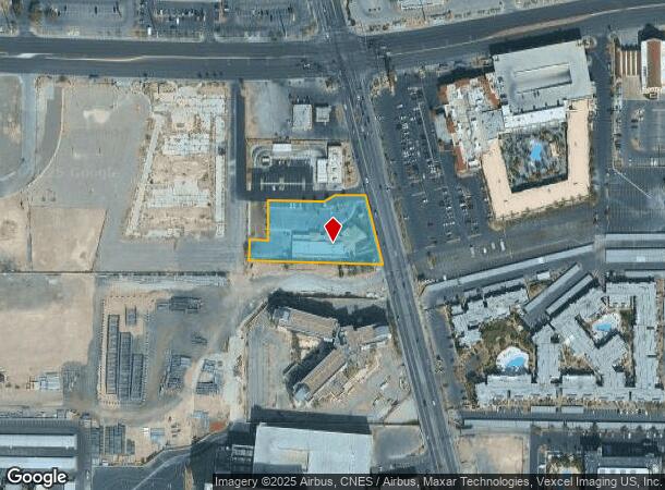 4211 Paradise Rd, Las Vegas, NV Parcel Map