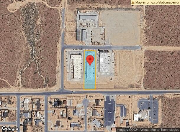  58945 Business Center Dr, Yucca Valley, CA Parcel Map