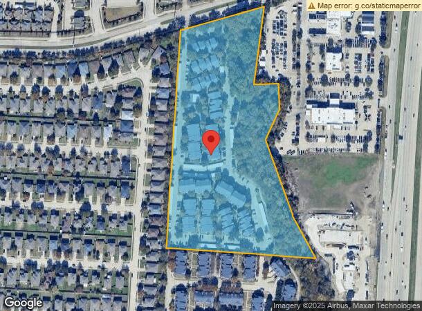  2301 W White Ave, Mckinney, TX Parcel Map