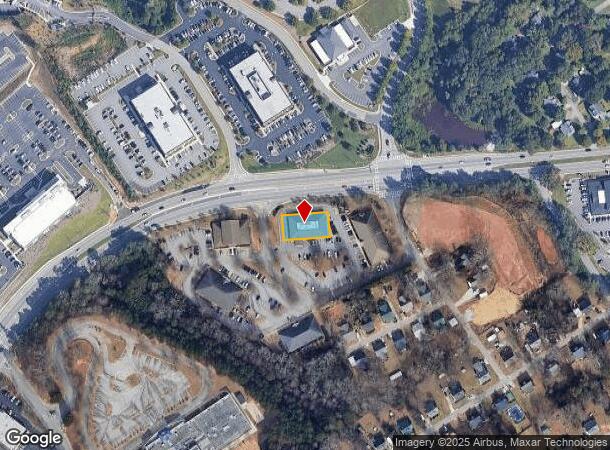  1492 Jesse Jewell Pky Se, Gainesville, GA Parcel Map