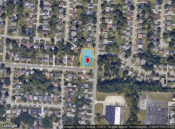 1402 Smith Rd, Columbus, OH Parcel Map