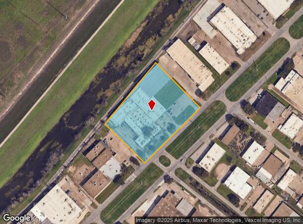 811 Regal Row, Dallas, TX Parcel Map