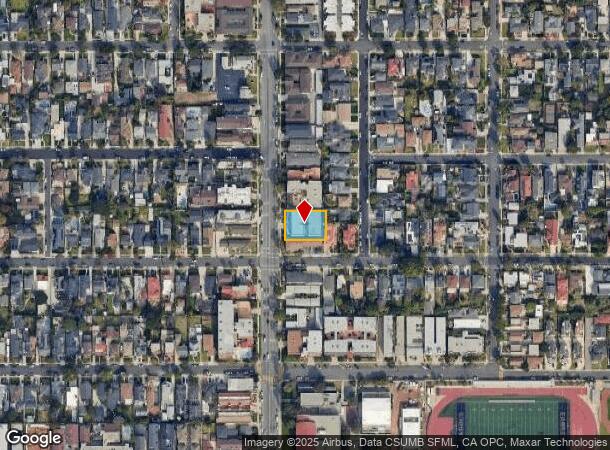  808 Main St, El Segundo, CA Parcel Map