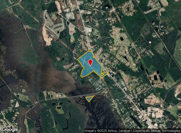  6735 New Jesup Hwy, Brunswick, GA Parcel Map