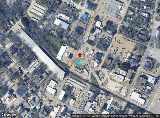  317 N Elm St, Waxahachie, TX Parcel Map
