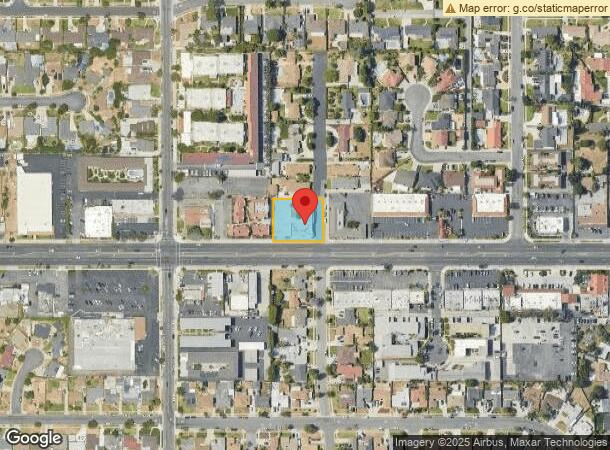  541 E Whittier Blvd, La Habra, CA Parcel Map