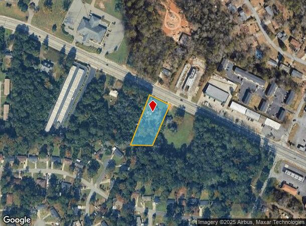  3860 Mercer University Dr, Macon, GA Parcel Map