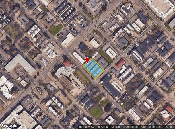  1614 N Fitzhugh Ave, Dallas, TX Parcel Map