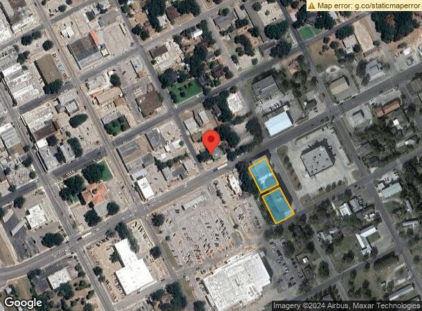  208 E Houston St, Beeville, TX Parcel Map