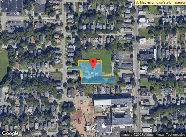  158 Hollenbeck St, Rochester, NY Parcel Map