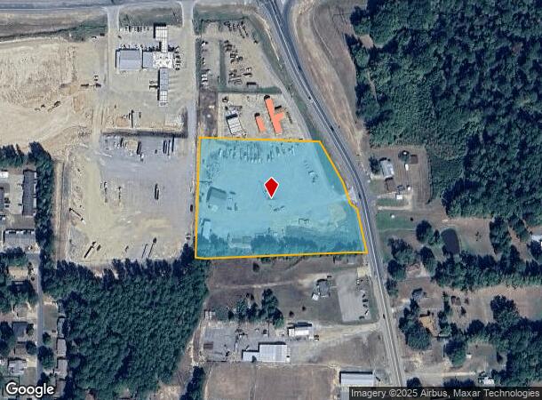 2811 N Vine, Magnolia, AR Parcel Map