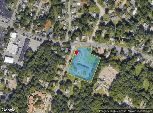  189 Britton Ave, Stoughton, MA Parcel Map