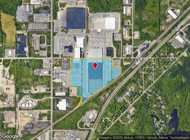  3405 S Creyts Rd, Lansing, MI Parcel Map