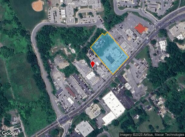  15498 Old Columbia Pike, Burtonsville, MD Parcel Map