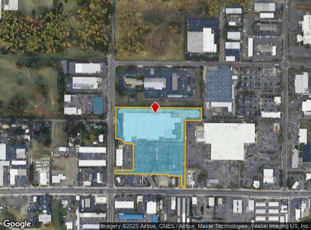 3595 W 11Th Ave, Eugene, OR Parcel Map