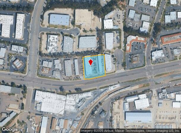  6690 Miramar Rd, San Diego, CA Parcel Map
