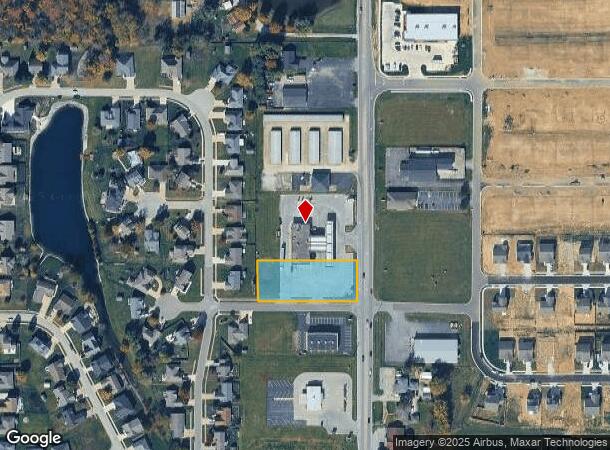 214 N State Road 135, Trafalgar, IN Parcel Map