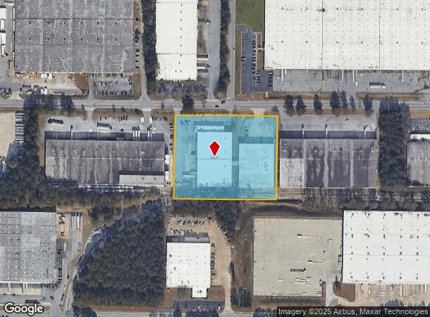 1135 Commerce Dr, Morrow, GA Parcel Map