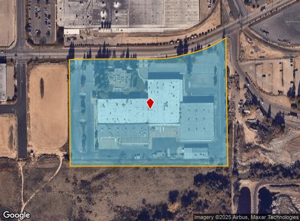  3400 Finch Rd, Modesto, CA Parcel Map