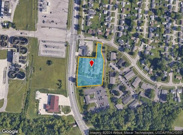  2570 Woodman Dr, Dayton, OH Parcel Map