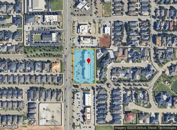 10305 Quaker Ave, Lubbock, TX Parcel Map