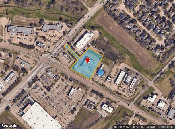 1515 Broadway St, Pearland, TX Parcel Map